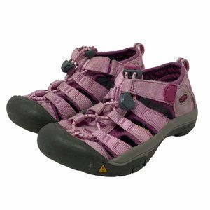 Keen Girls Size 11 Hiking Sandals Play Shoes Pink Newport H2 Outdoors